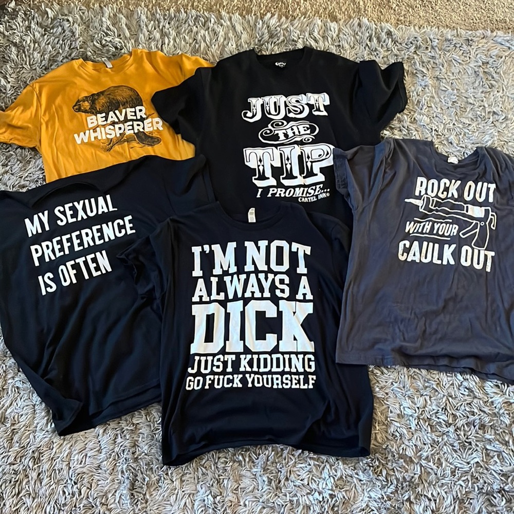 Men’s XL Graphic T Lot